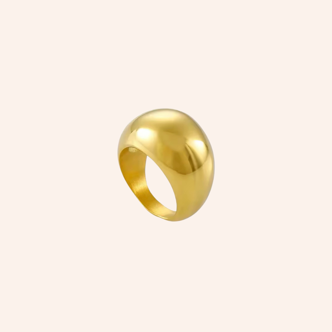 Dome Ring in Gold Plated