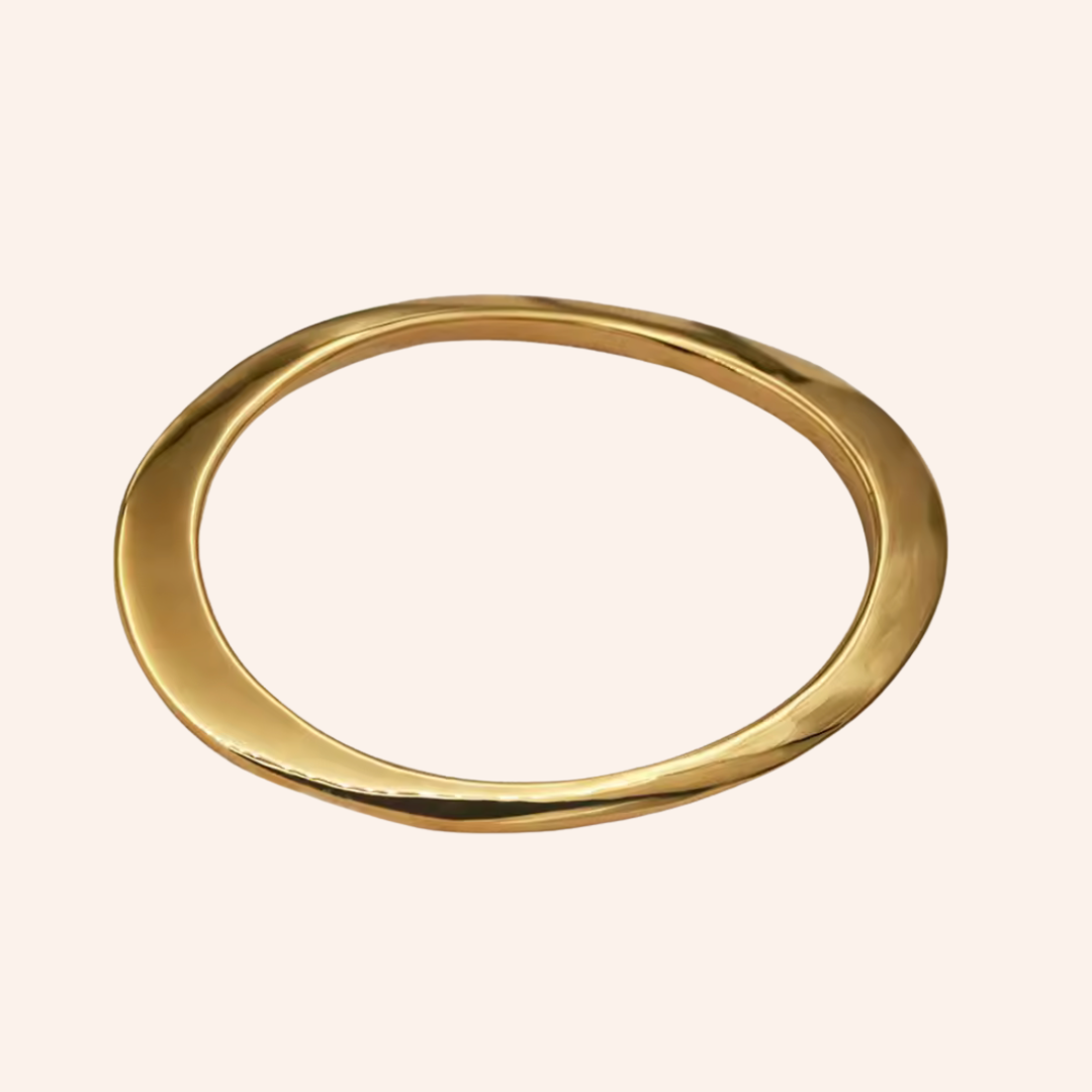 Yves Bangle in Gold Plated