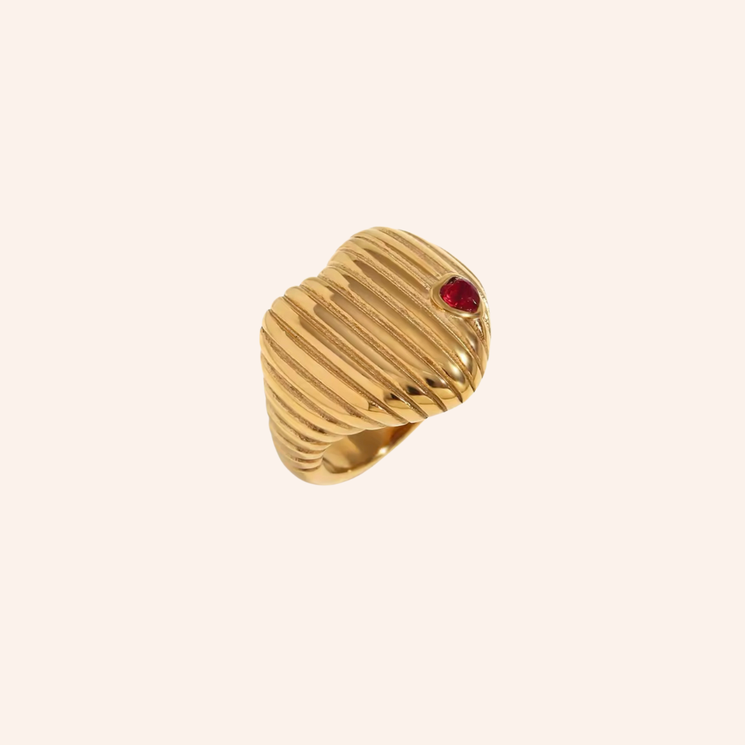 Cupid Ring in 18k Gold Plated