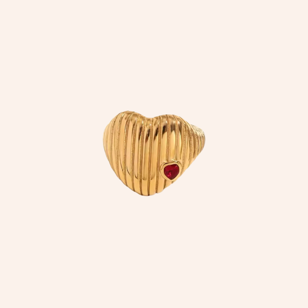 Cupid Ring in 18k Gold Plated