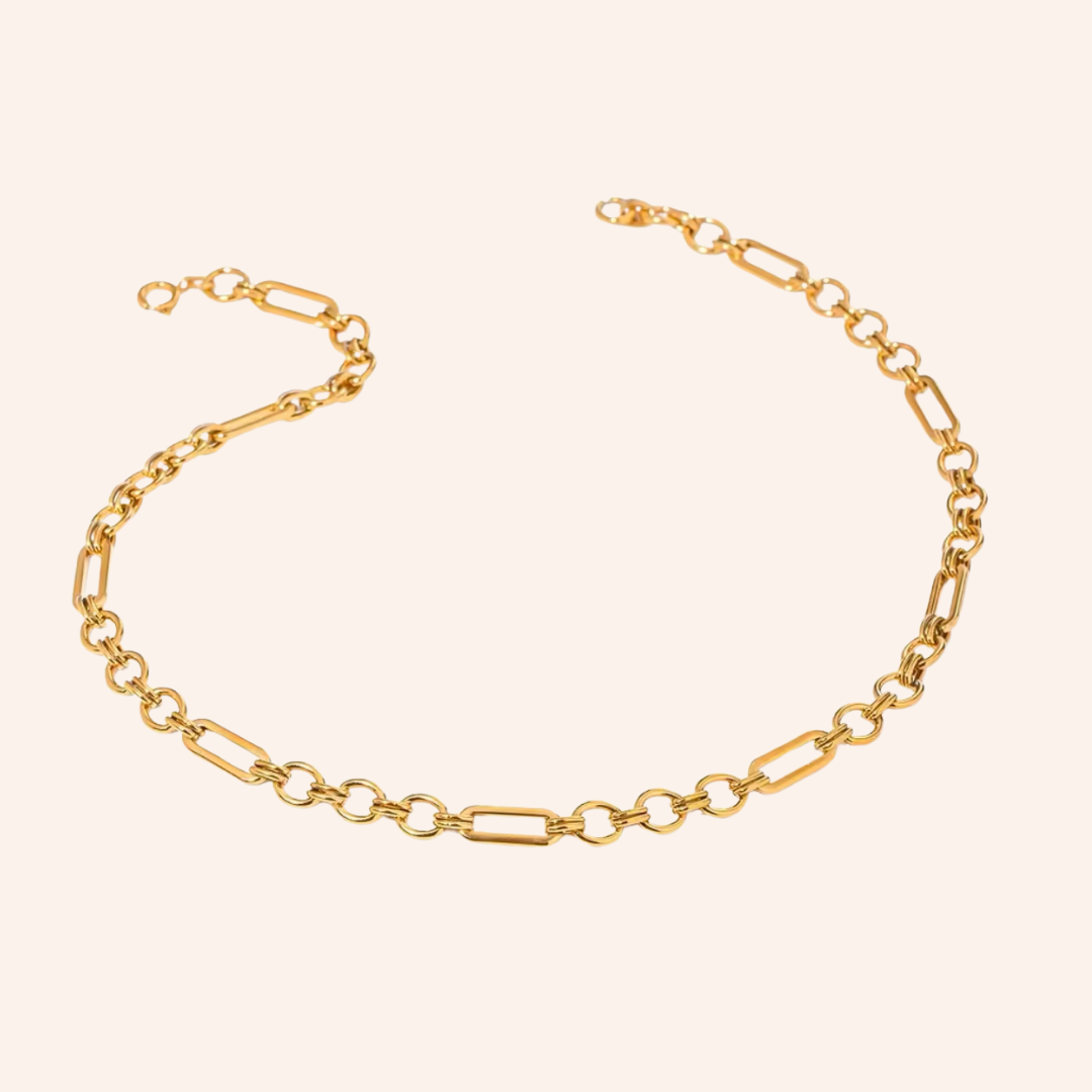 Sacred Chain Necklace in 18k Gold Plated