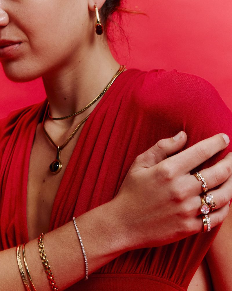 Trixie Ring in 18k Gold Plated