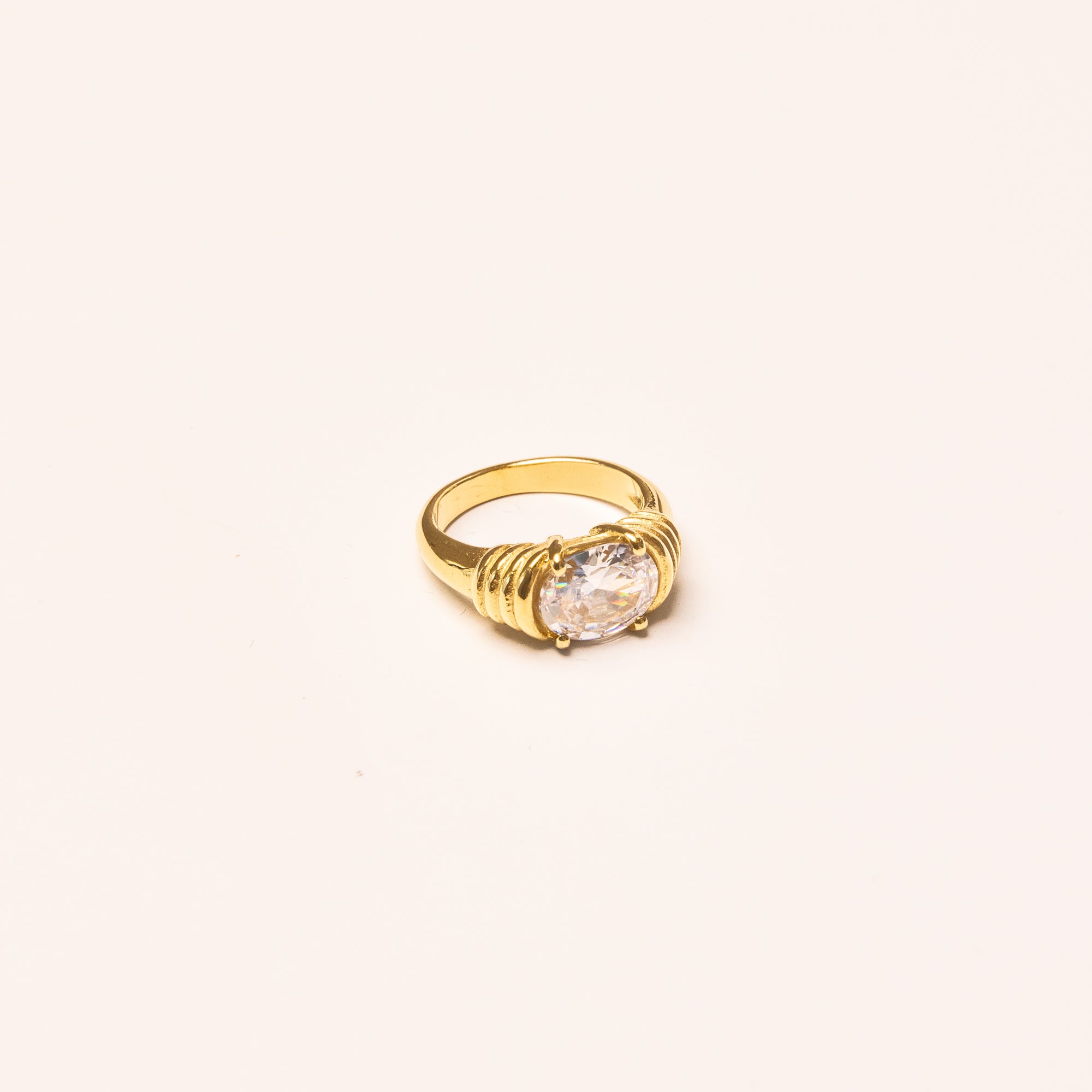 Bella Ring in Crystal Stone