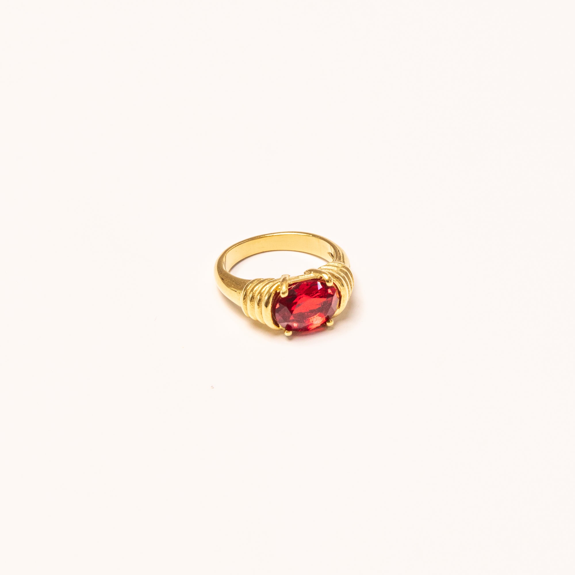 Bella Ring in Ruby Stone