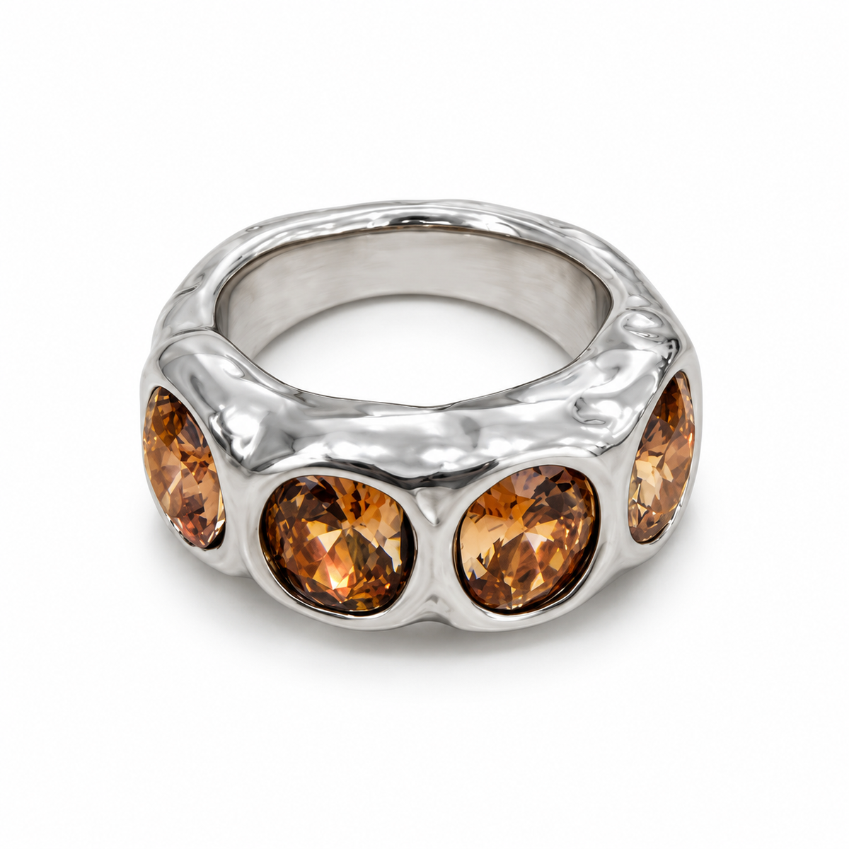 Bronco Ring in Stainless Steel