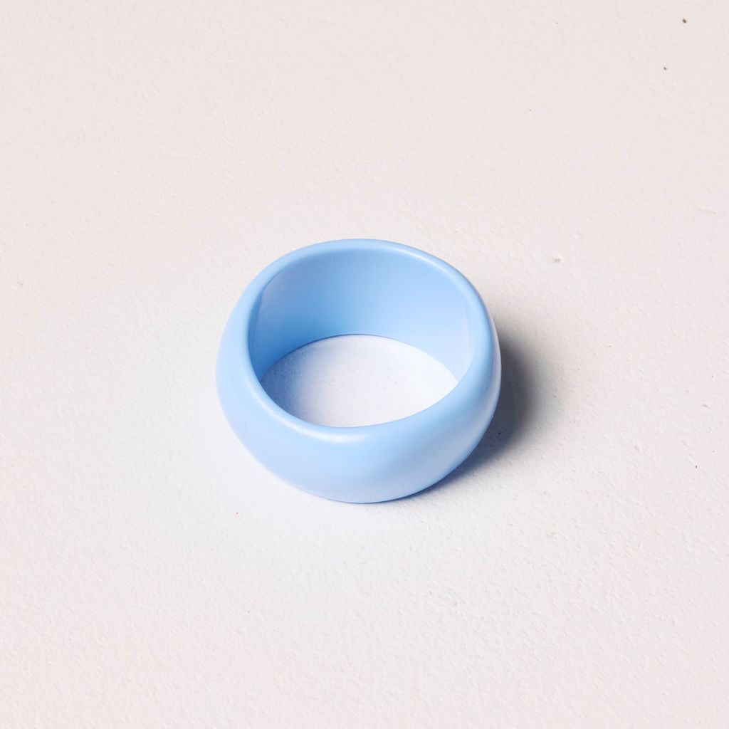 The Powder Blue Resin Bangle