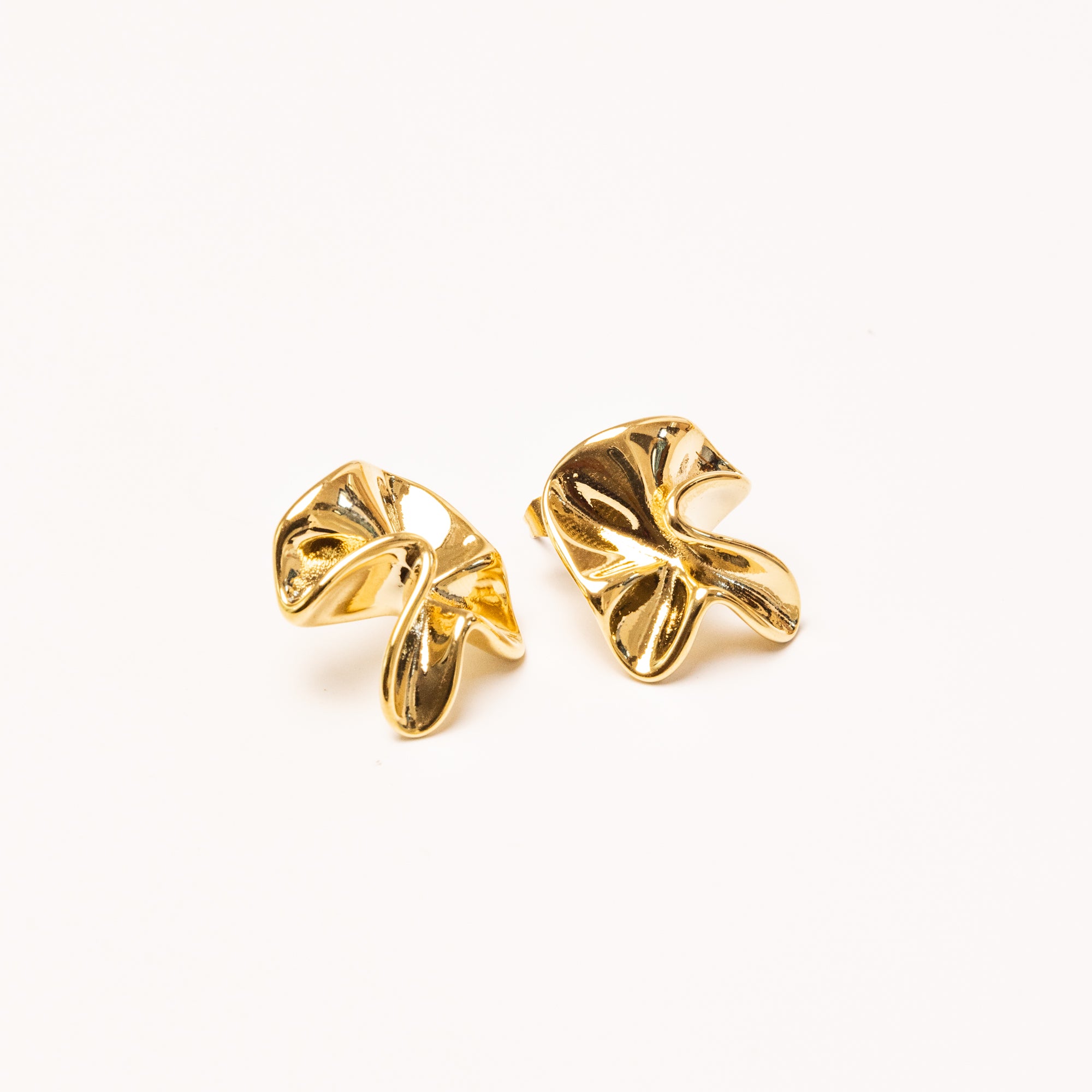 Rider Earrings in Gold Plated
