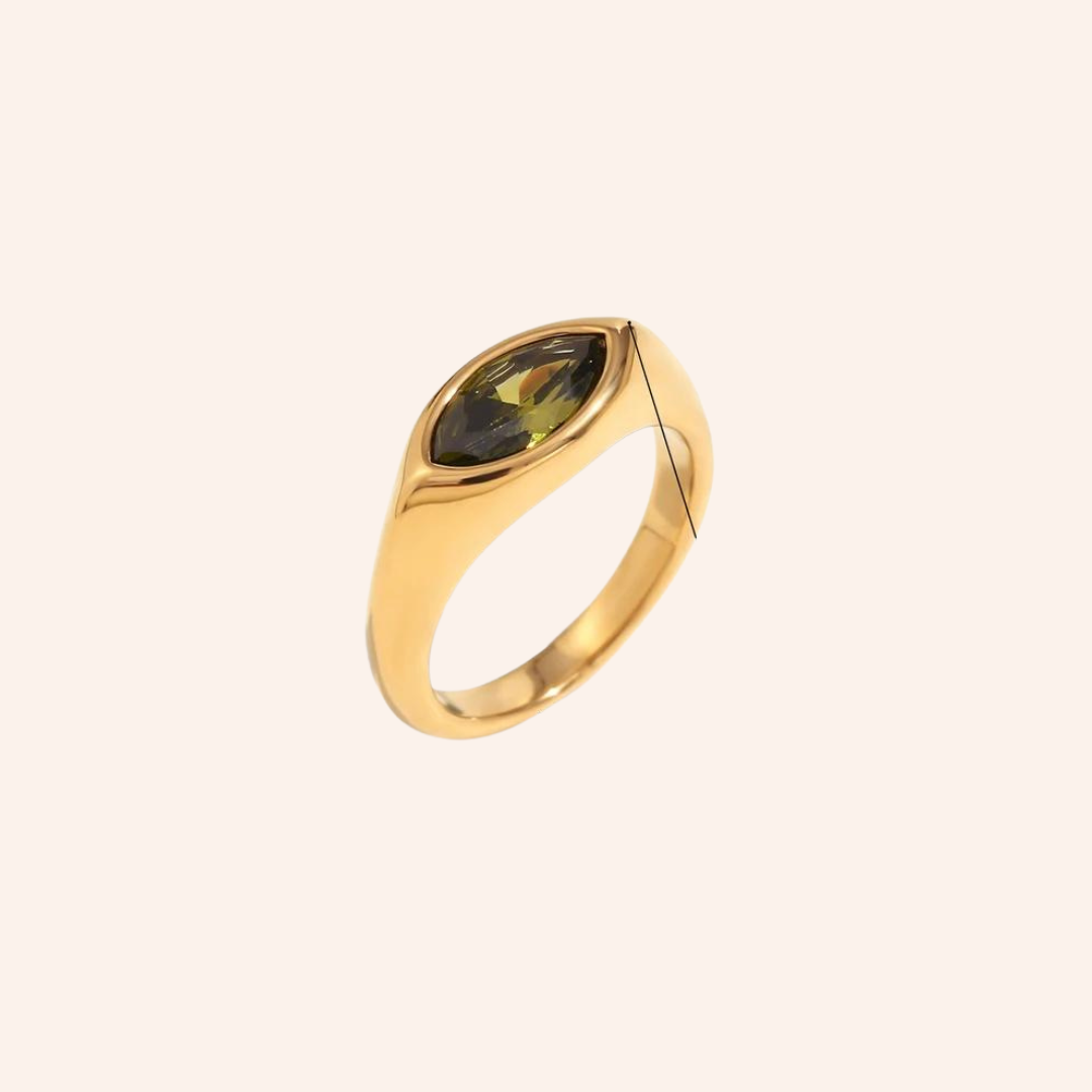 Ember Ring in 18k Gold Plated | Gold Plated Stainless Steel Fashion ...