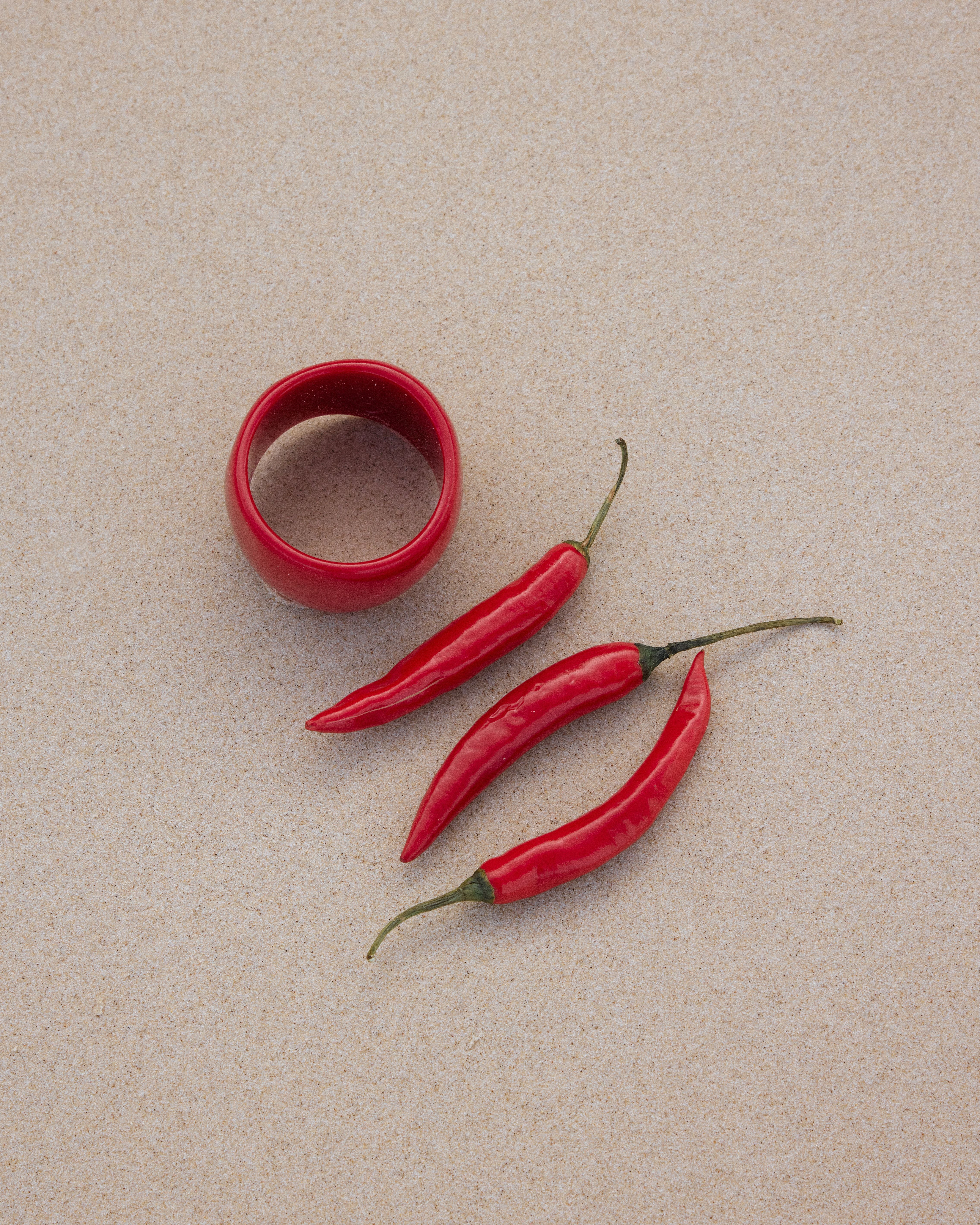 The Red Resin Bangle